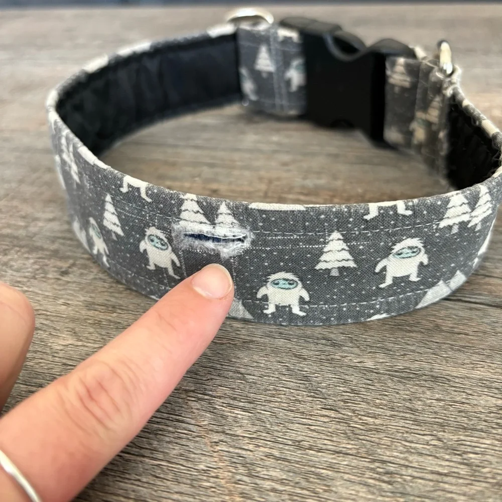 • 1.5” Thick Yeti Dog Collar • - Picture 4 of 9